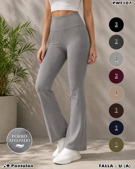 PWF107 - Pantalón Térmico Acampanado