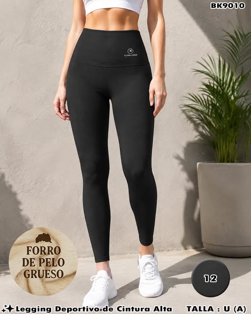 BK9010 - Legging Deportivo Térmico de Cintura Alta