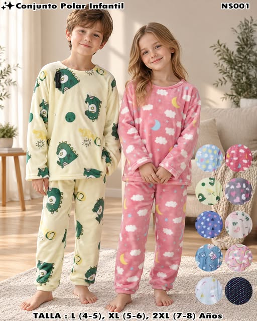 NS001 - Conjunto Polar Infantil