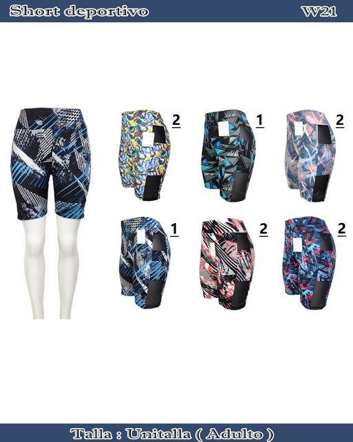 W21 - Short deportivo