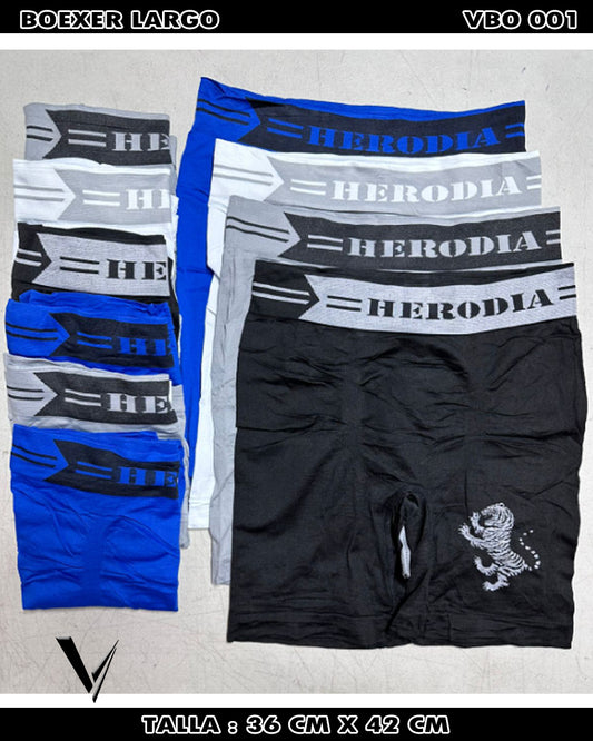 VBO001 - Boxer largo talla grande - 36 cm x 42 cm