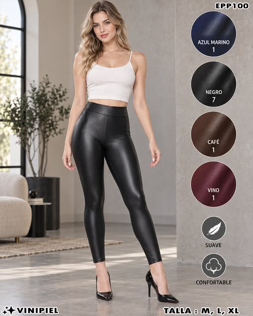 EPP100 - Legging de Vinipiel para Dama