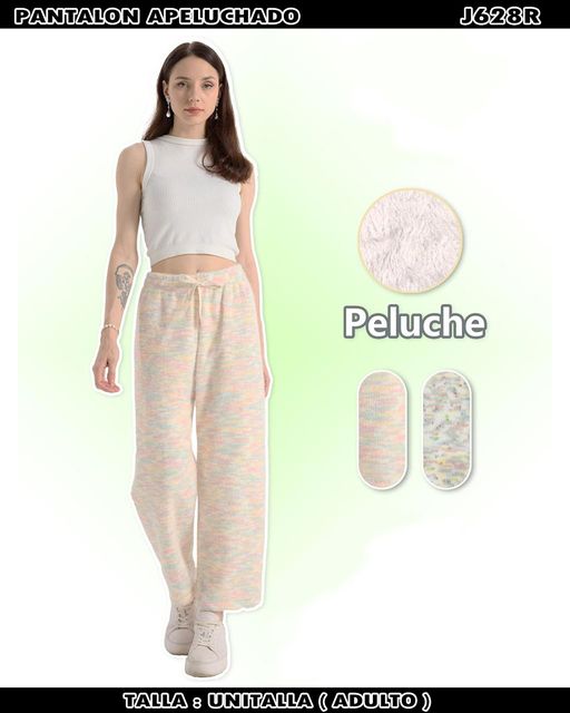 J628R- Pantalon apeluchado