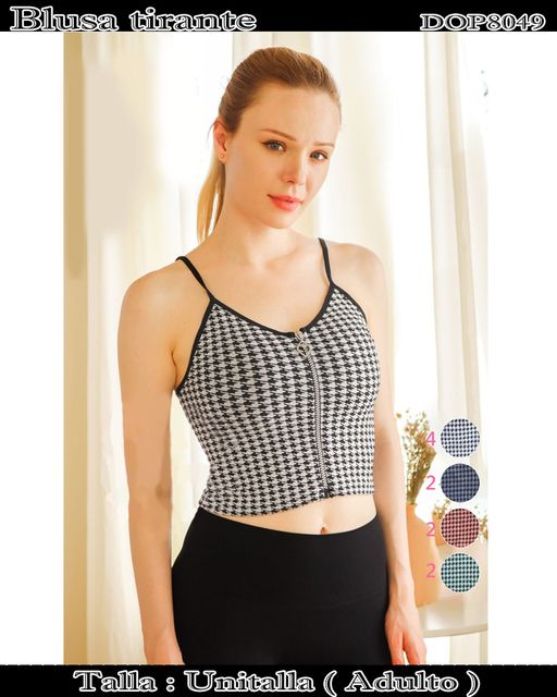 DOP8049 - Blusa tirante