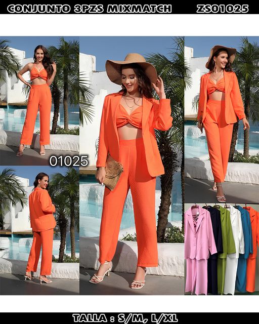 ZS01025 - Conjunto 3pzs Mixmatch