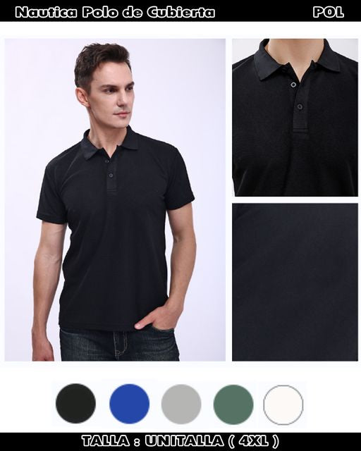 POL - Nautica polo de cubierta