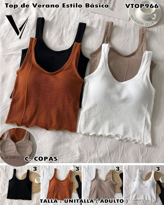 VTOP966 - Top de Verano Estilo Bàsico