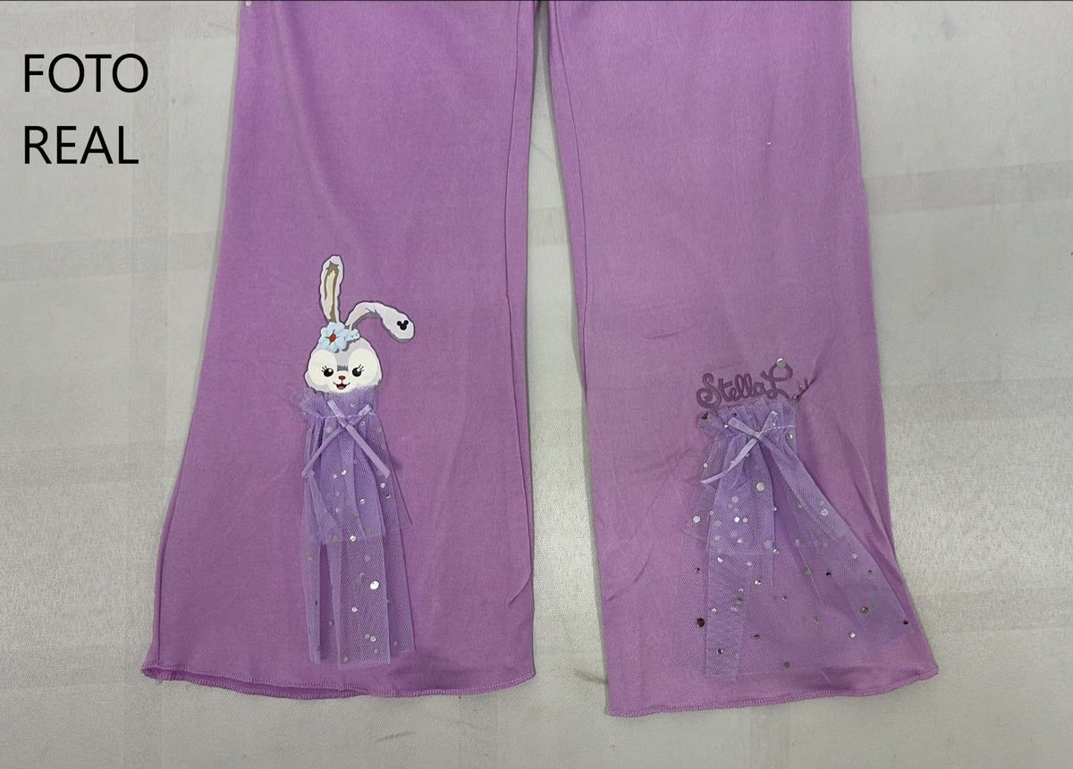 VLEG101 - Leggings Infantil con Estampado de Princesa