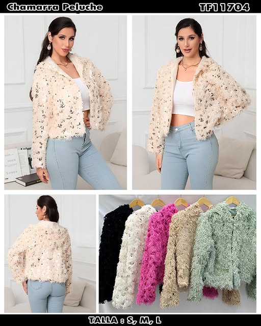 TF11704 - Chamarra peluche