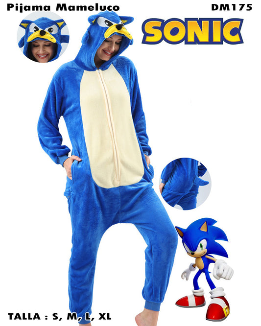 DM175 - Pijama mameluco “Sonic”