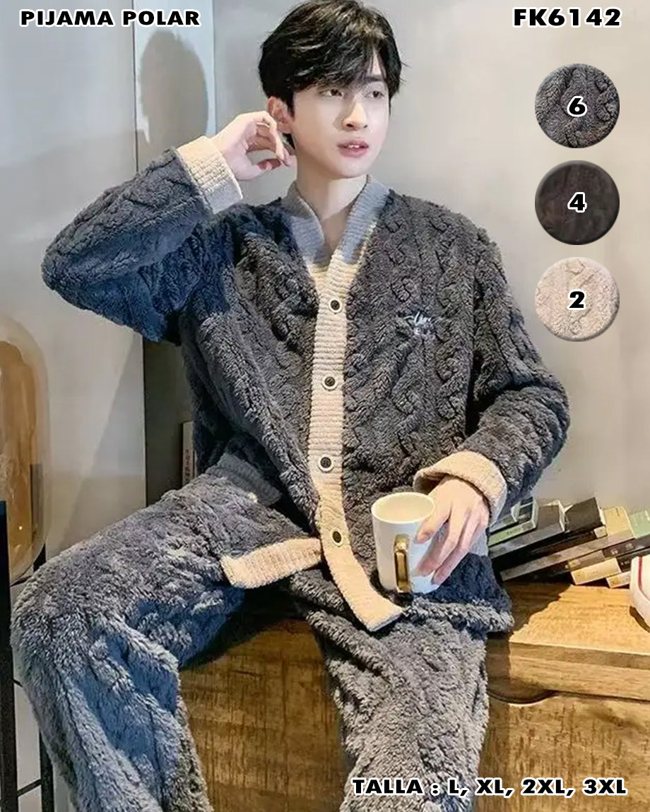 FK6142 - Pijama Polar para Hombre