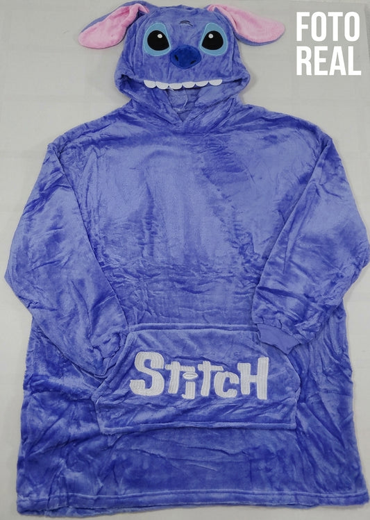 DMP2803 - Maxi Sudadera Afelpada con Capucha