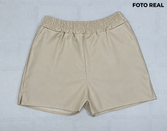 VP226 - Short de Vinipiel para Dama