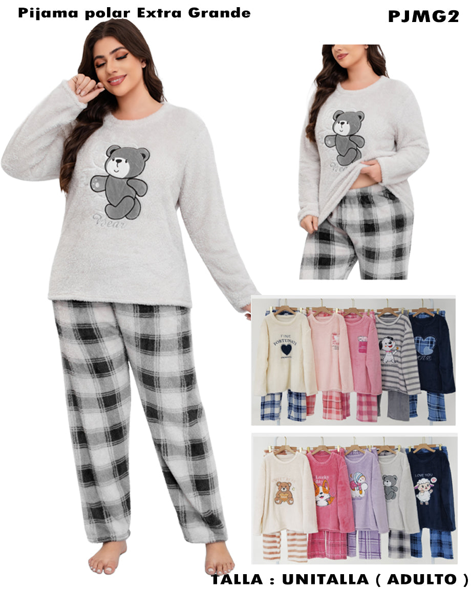 PJMG2 – Pijama Polar Extra Grande