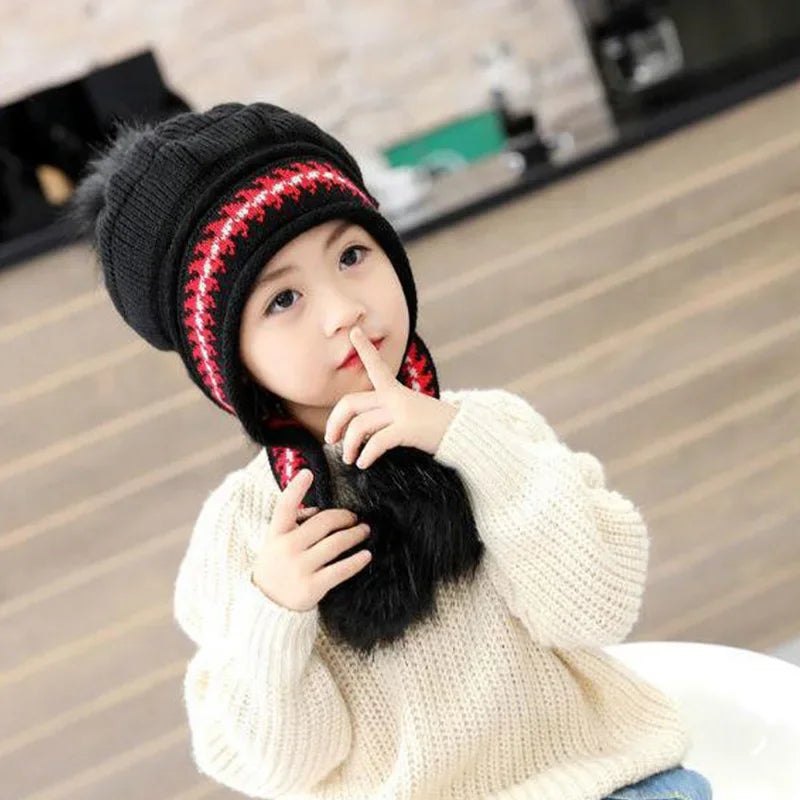 VHK250 - Gorro con Pompones Infantil