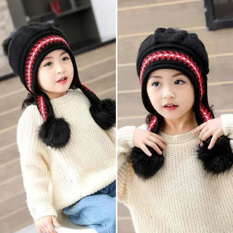VHK250 - Gorro con Pompones Infantil