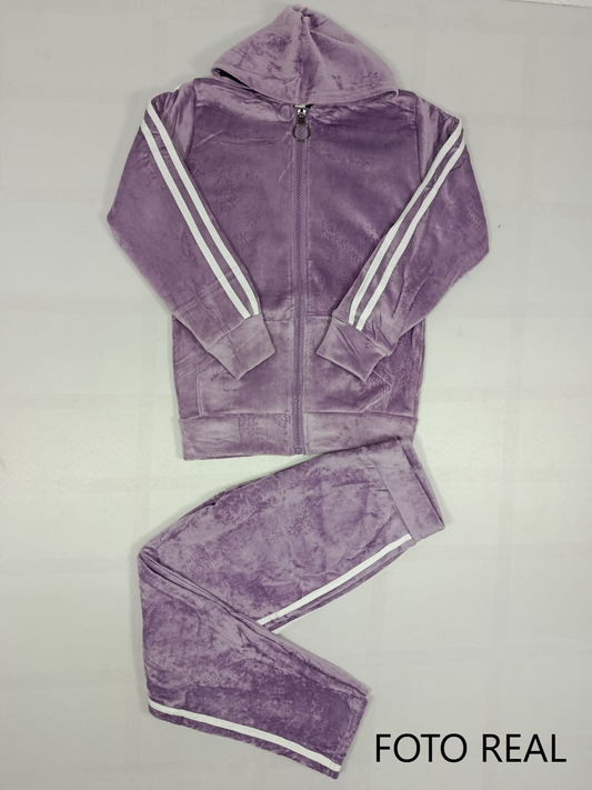 TE170R-1 - Conjunto de Terciopelo Infantil