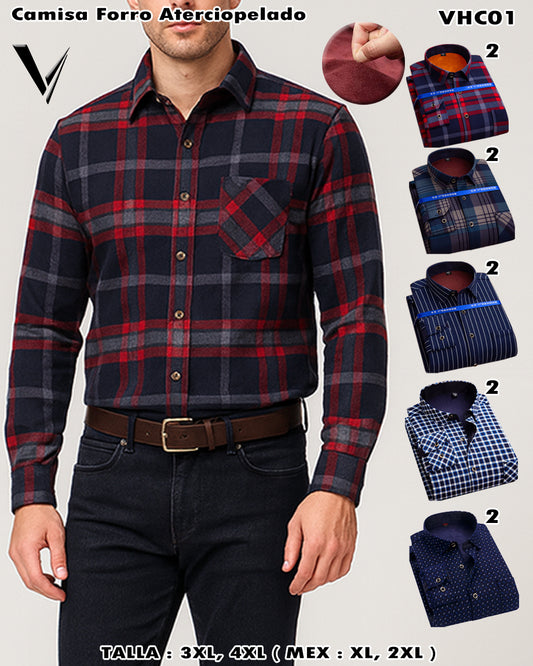 VHC01 - Camisa Forro Aterciopelado