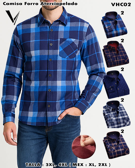 VHC02 - Camisa Forro Aterciopelado