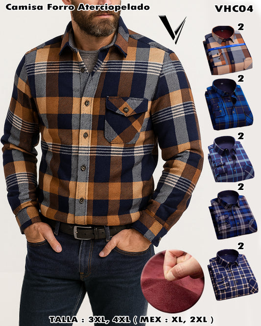 VHC04 - Camisa Forro Aterciopelado