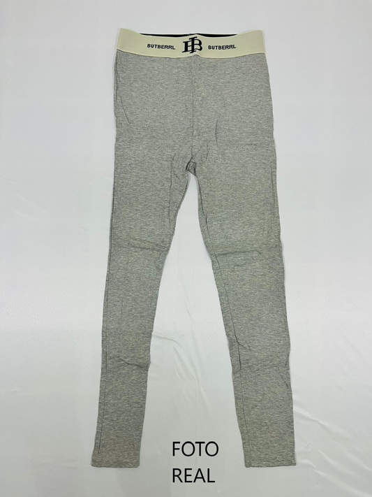 VL666 - Leggings acanalados cintura alta