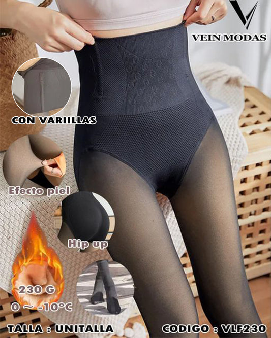 VLF230 - Pantimedias térmicas con varillas de soporte