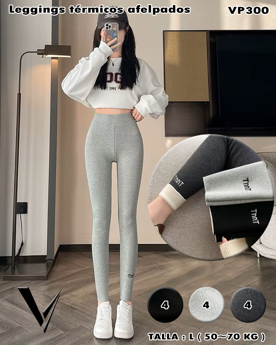 VP300 - Leggings térmicos afelpados