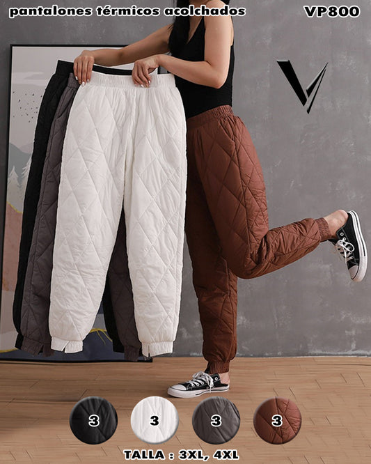 VP800 - Pantalones Térmicos Acolchados