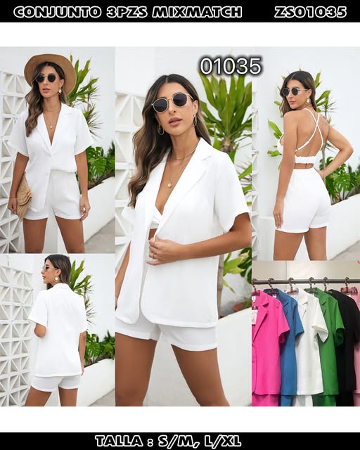 ZS01035 - Conjunto 3pzs Mixmatch