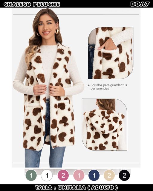 BOA7 - Chaleco peluche