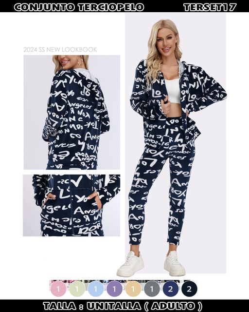 TERSET17 - CONJUNTO CON ESTAMPADO