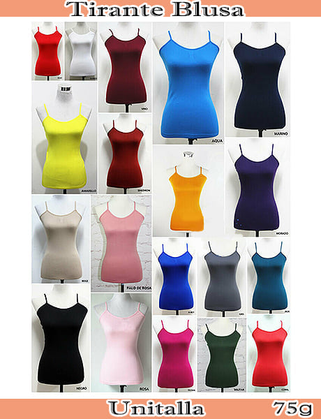 DOP700 - Blusa Tirante 75g
