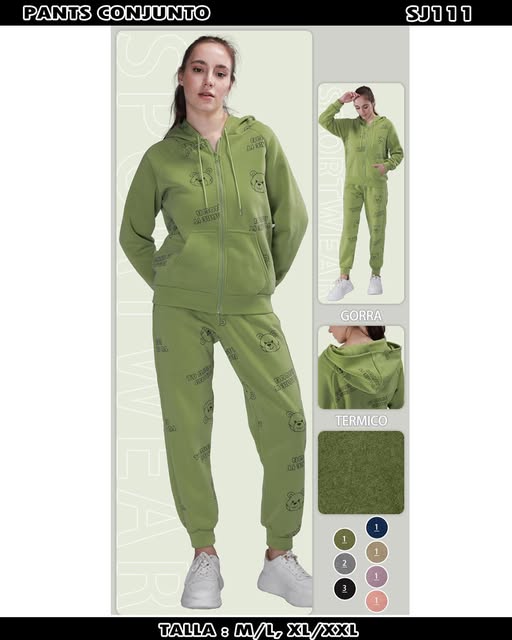 SJ111 - Pants Conjunto