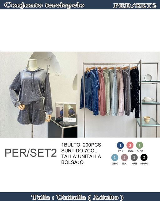PER/SET2 - Conjunto terciopelo