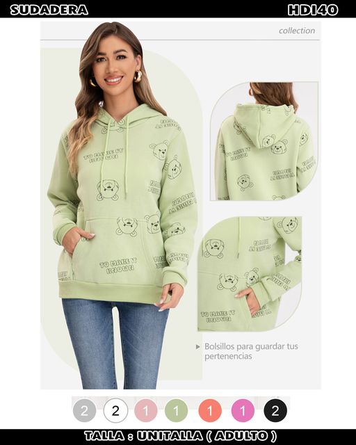 HDI40 - SUDADERA