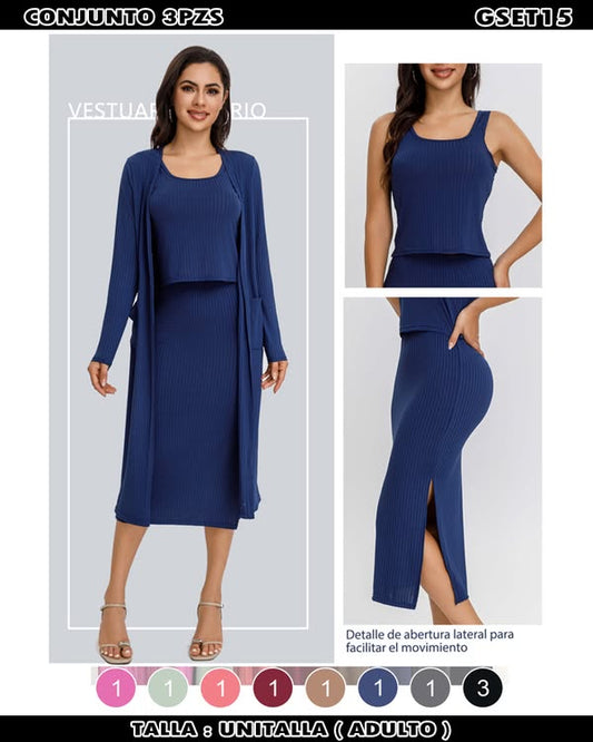 GSET15 - Conjunto 3pzs