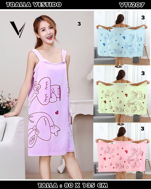 VTT207 -  Toalla vestido
