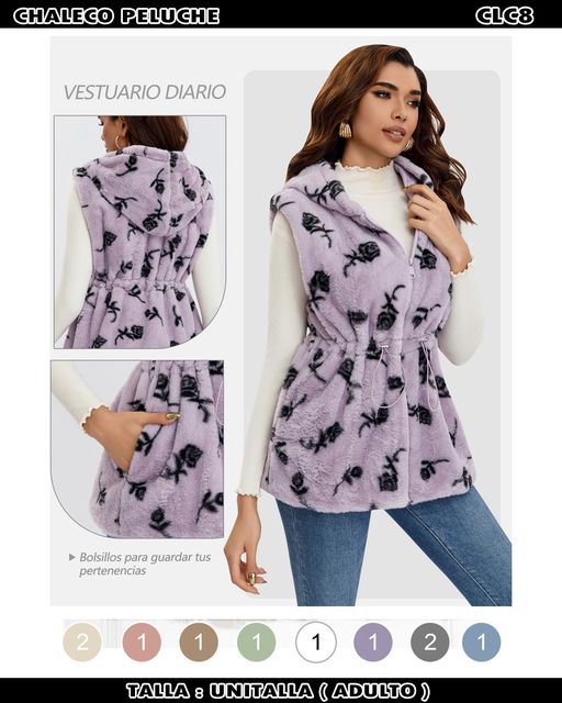 CLC8 - Chaleco peluche