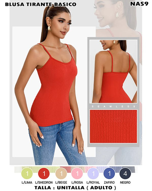 NAS9 - Blusa Tirante Básico