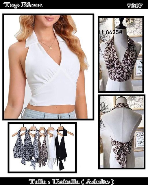 7057 - Top Blusa