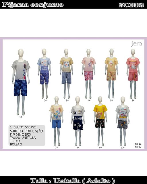SUBB8 - Pijama conjunto