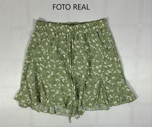 PPB100 - Short Floral con Olan