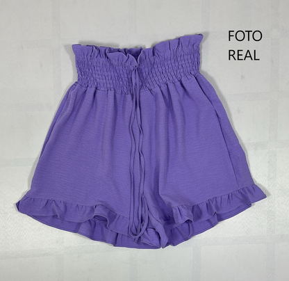 PPB105 - Short con Resorte y Volante