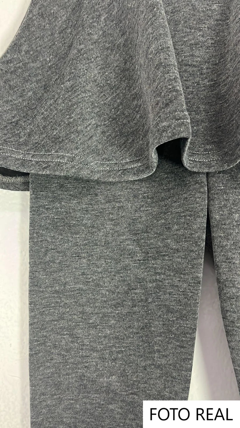 VF500 - Falda con Leggings Afelpados