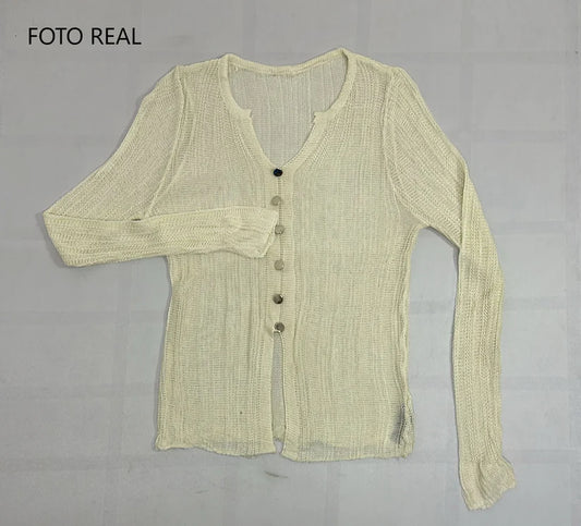 VS251 - Blusa Tejida con Botón