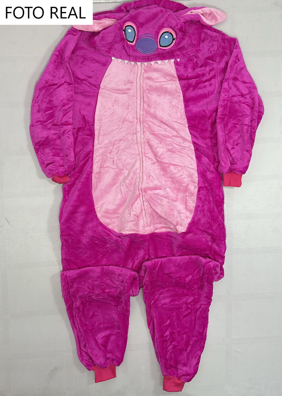 DM138FU - Mameluco Lilo & Stitch Rosa