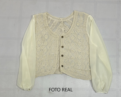 VJ133 - Blusa Bordada