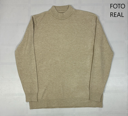 VS902 - Suéter para Hombre Cuello Mock