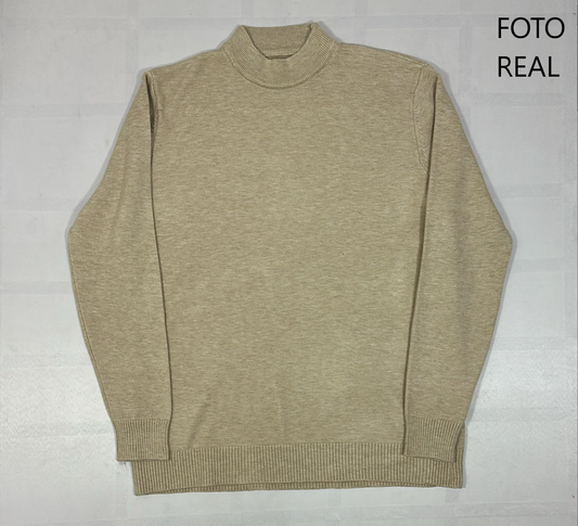 VS902 - Suéter para Hombre Cuello Mock