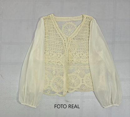 VJ131 - Blusa Bordada